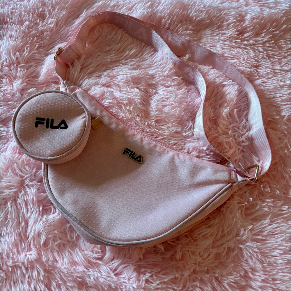 ✨OFFERS WELCOME✨ FILA Light Pink Crossbody Bag with Coin Pouch
